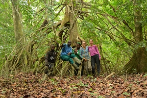 Field team (photo: E Chappuis 2018)